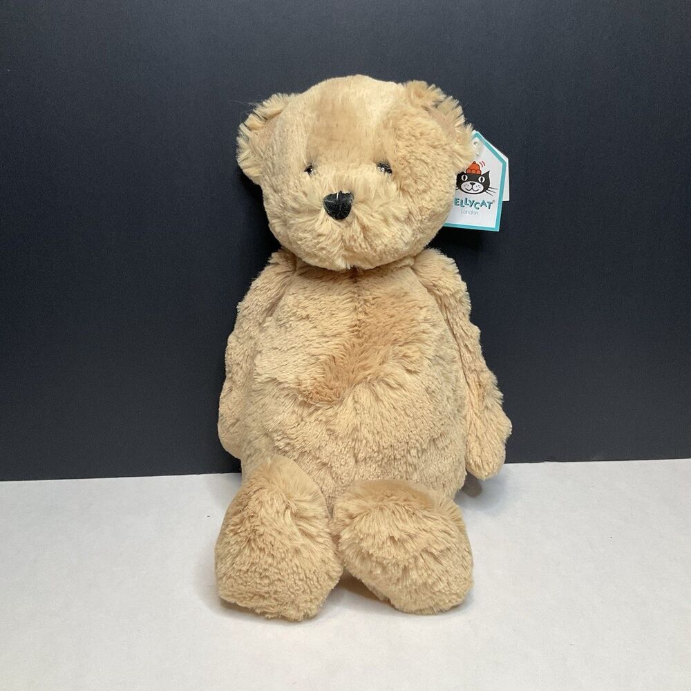 RETIRED & RARE NWT Jellycat Medium Bashful Honey Bear - Authentic HTF